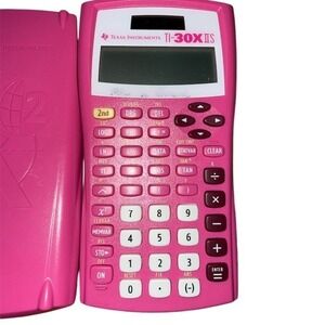 Texas Instruments‎ TI-30X IIS Scientific Calculator Pink w/ Slide Cover